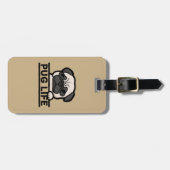PUG LEVEN – voor hardcore Pug-fans Bagagelabel (Voorkant horizontaal)