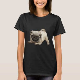 Pug Liefde, speelse puppy, schattige puppy Classic T-shirt