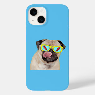 Pug liefhebbende brandkraan Case-Mate iPhone 14 hoesje