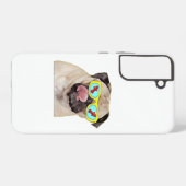 Pug liefhebbende brandkraan samsung galaxy hoesje (Achterkant horizontaal)
