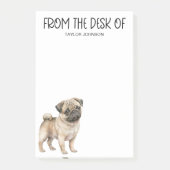 Pug liefhebber post-it® notes (Voorkant)