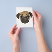 Pug Liefhebbers | Leuke Pug Leven Flyer (Hand)