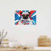 PUG LIFE 11 POSTER (Keuken)