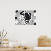 PUG LIFE 4 POSTER (Keuken)