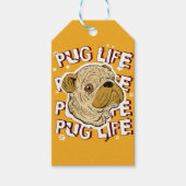 Pug Life Animal Dog Cadeaulabel (Voorkant)