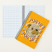 Pug Life Animal Dog Notitieboek (Binnen)