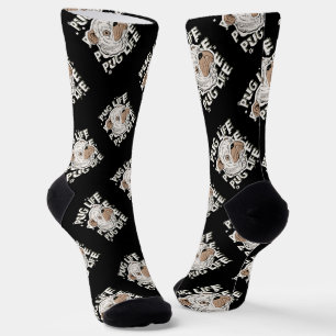 Pug Life Animal Dog Sokken
