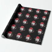 Pug Life Animal Kerstmis Cadeaupapier (Uitgerold)