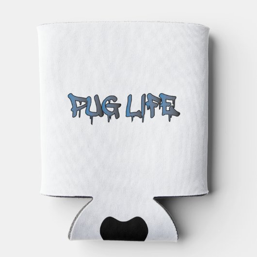 Pug Life Blikjeskoeler (Achterkant)