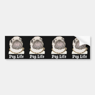 Pug Life Bumpersticker