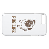 Pug Life Case-Mate iPhone Case (Achterkant (Horizontaal))