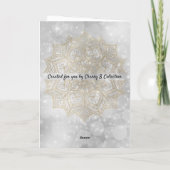 Pug Life Challenges Kerstmis Feestdagen Kaart (Achterkant)