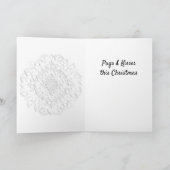 Pug Life Challenges Kerstmis Feestdagen Kaart (Binnen)