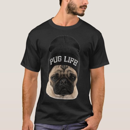 Pug Life Classic T-shirt 392 (Voorkant)