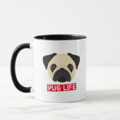 Pug Life Coffee-Mok Mok (Links)