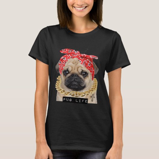Pug life Essential T-shirt 320 (Voorkant)