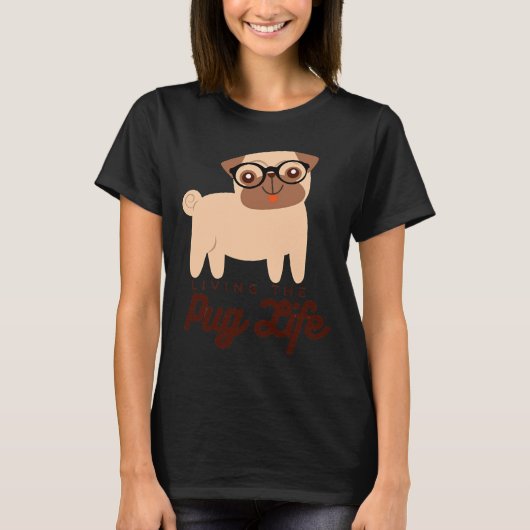 Pug life Essential T-shirt 618 (Voorkant)