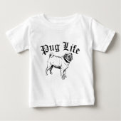 Pug Life Funny Dog Gangster (Voorkant)