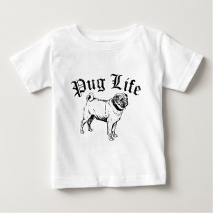 Pug Life Funny Dog Gangster