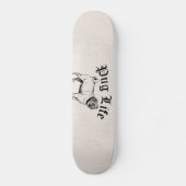 Pug Life Funny Dog Gangster Persoonlijk Skateboard (Voorkant)