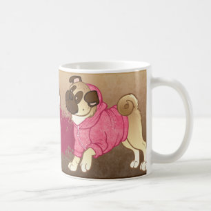 "Pug Life" — Hoodie-Mok Koffiemok