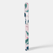 Pug Life in Bloom Schattigee Bloemenhond Case-Mate iPhone Case (Achterkant / Links)