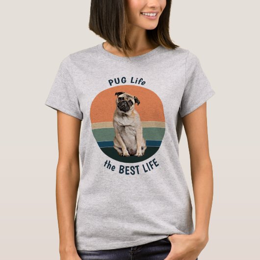 Pug Life is de beste levensredder T-shirt (Voorkant)