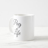 Pug Life Koffiemok (Voorkant links)
