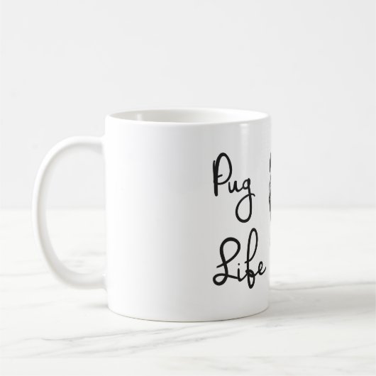Pug Life Koffiemok (Links)