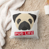 Pug Life Kussen (Deken)