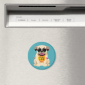 Pug Life magnet (Insitu (Vaatwasser))