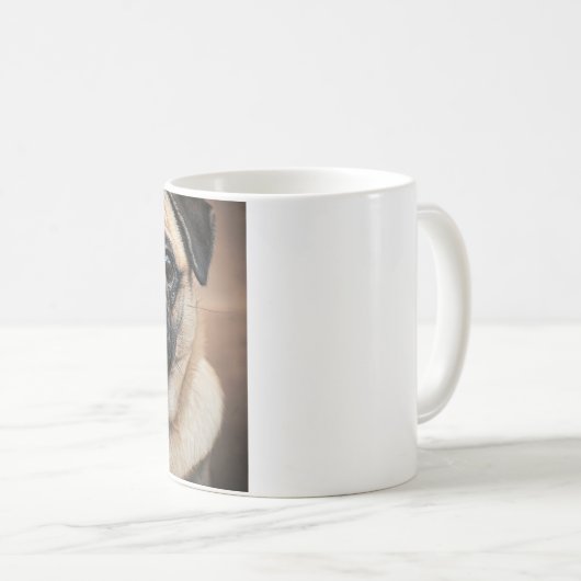 Pug Life-Mok Koffiemok (Voorkant rechts)