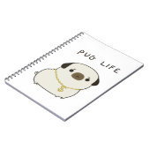Pug Life Notitieboek (Linkerzijde)