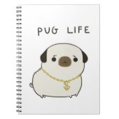 Pug Life Notitieboek (Voorkant)