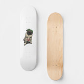 Pug Life Persoonlijk Skateboard (Voorkant)