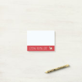 Pug Life Post-it® Notes (Op bureau)