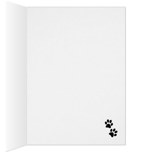 Pug Life Pun Wenskaart (Binnen (Rechts))