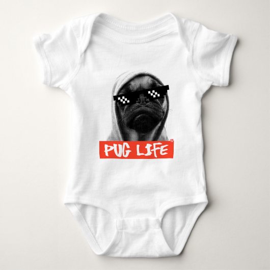 Pug Life Romper (Voorkant)