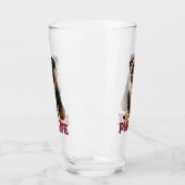 Pug Life Schattigee Pug Dog Glas (Links)