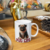 Pug Life Schattigee Pug Dog Koffiemok