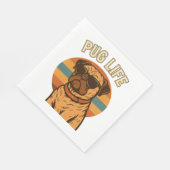 Pug Life Servet (Hoek)