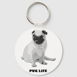 Pug Life Sleutelhanger