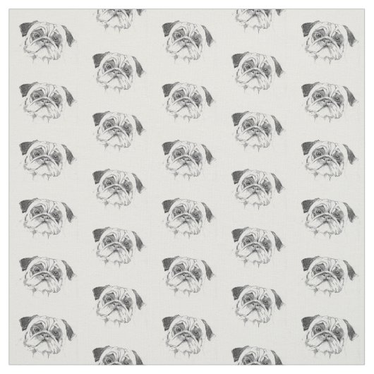 Pug Life Stof (Swatch)