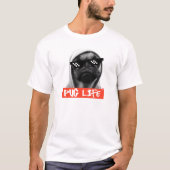 Pug Life T-shirt (Voorkant)