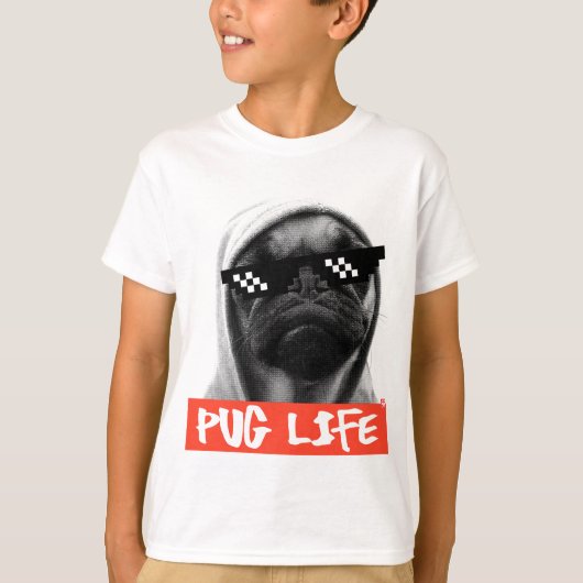 Pug Life T-shirt (Voorkant)