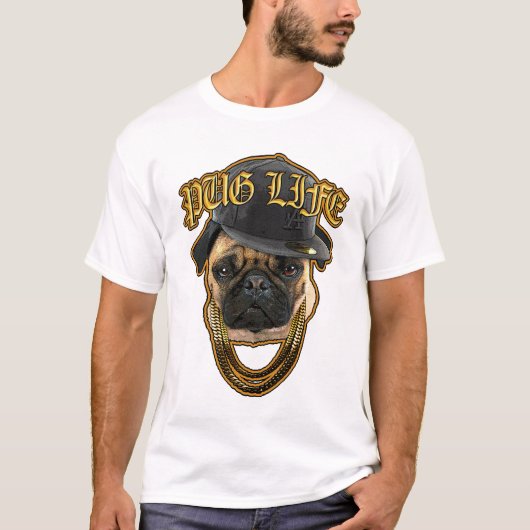 Pug Life T-shirt (Voorkant)