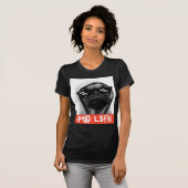 Pug Life T-shirt (Voorkant volledig)