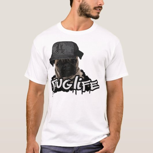 PUG LIFE T-SHIRT (Voorkant)