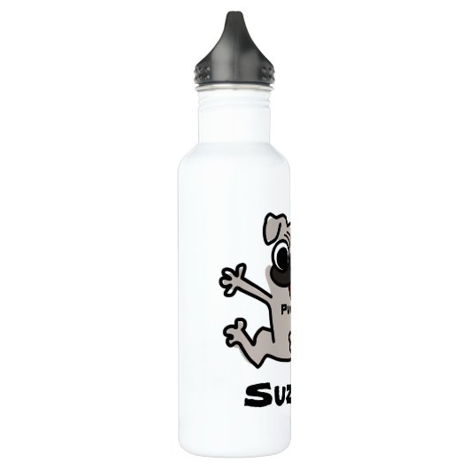 Pug Life Waterfles (Links)