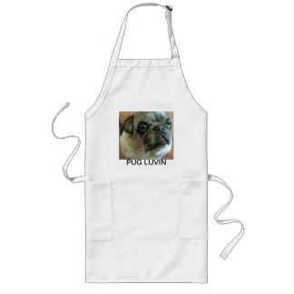 Pug long apron lang schort
